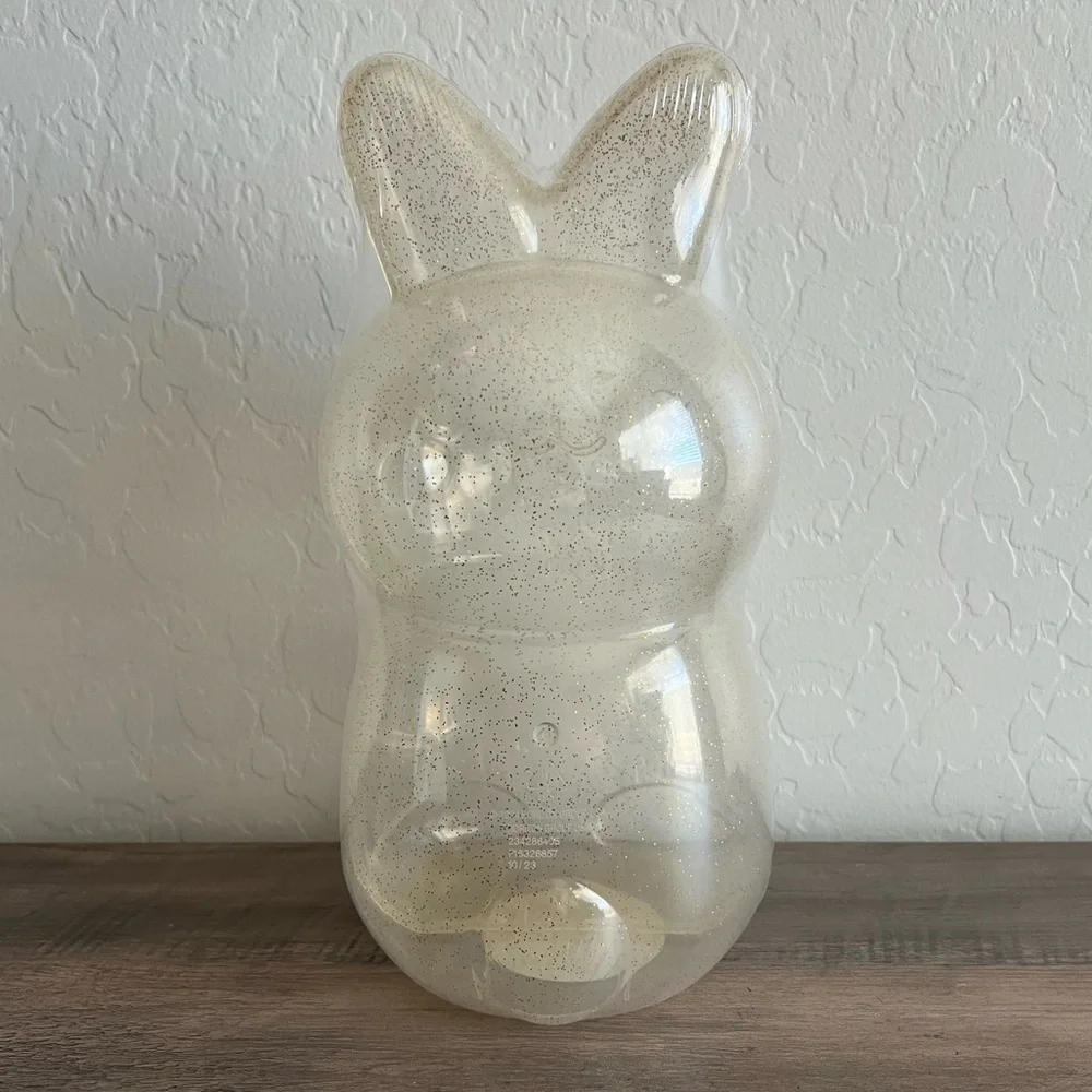 Target Bullseyes Playground Plastic Easter Bunny Storage Vessel - Pink